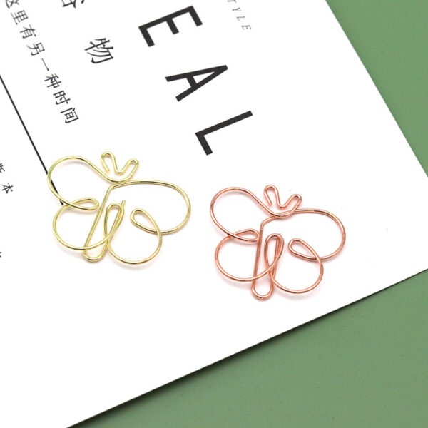 Electroplating Butterfly Shaped Metal Paperclips