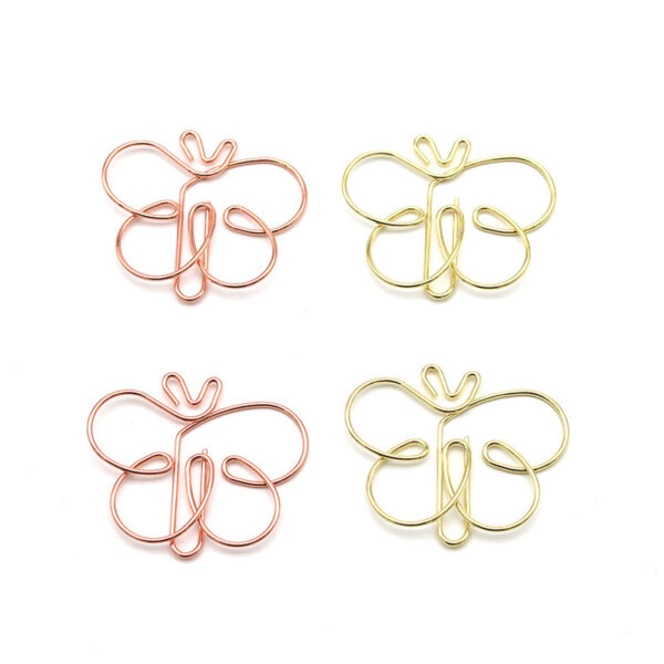 Electroplating Butterfly Shaped Metal Paperclips