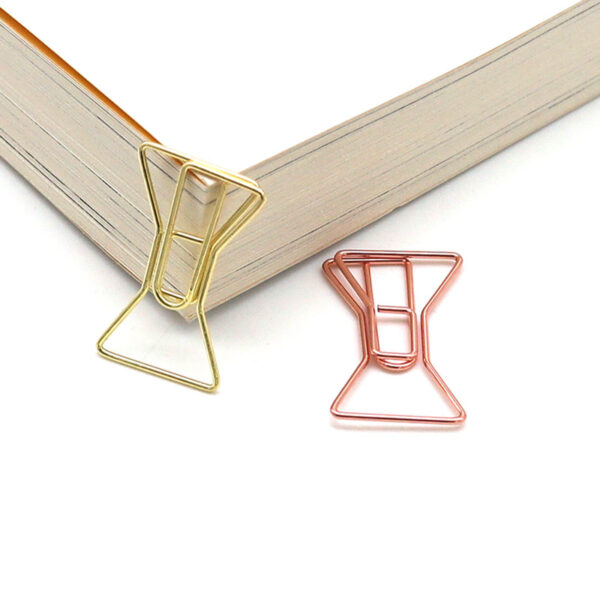 Electroplating Bow Tie Shaped Metal Paperclips