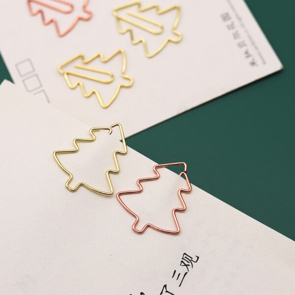 Electroplating Christmas Tree Shaped Paperclips