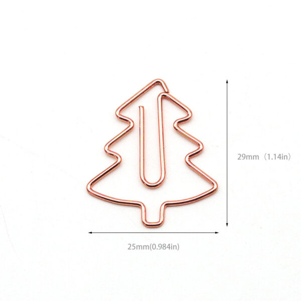 Electroplating Christmas Tree Shaped Paperclips