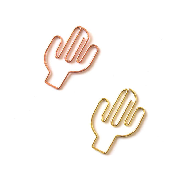 Electroplating Cactus Shaped Metal Paperclips