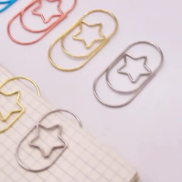 Electroplating Star Metal Paperclips