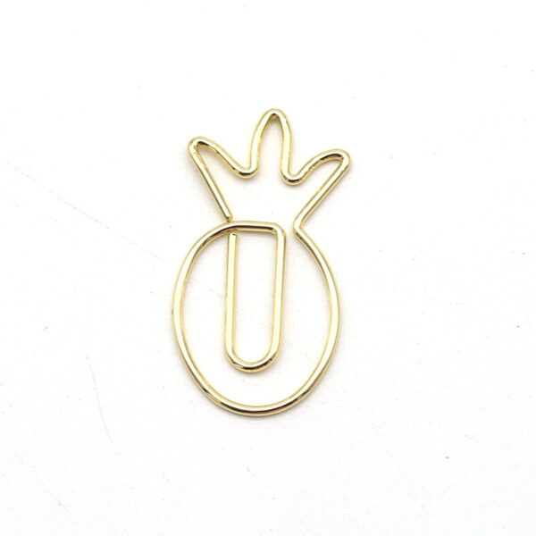 Electroplating Pineapple Metal Paperclips