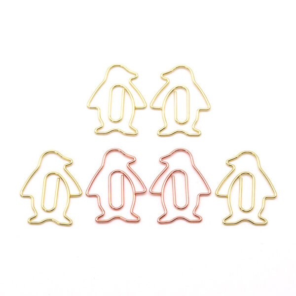 Electroplating Penguin Metal Paperclips