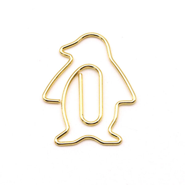 Electroplating Penguin Metal Paperclips