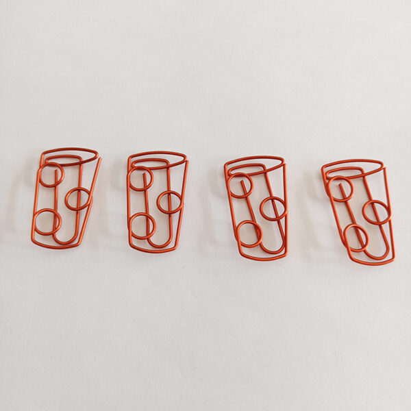 Soft Drink Shaped Metal Paperclips