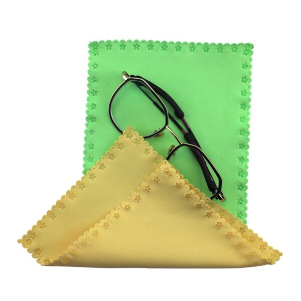 Double-sided Velvet Lace Eyeglass Cloth