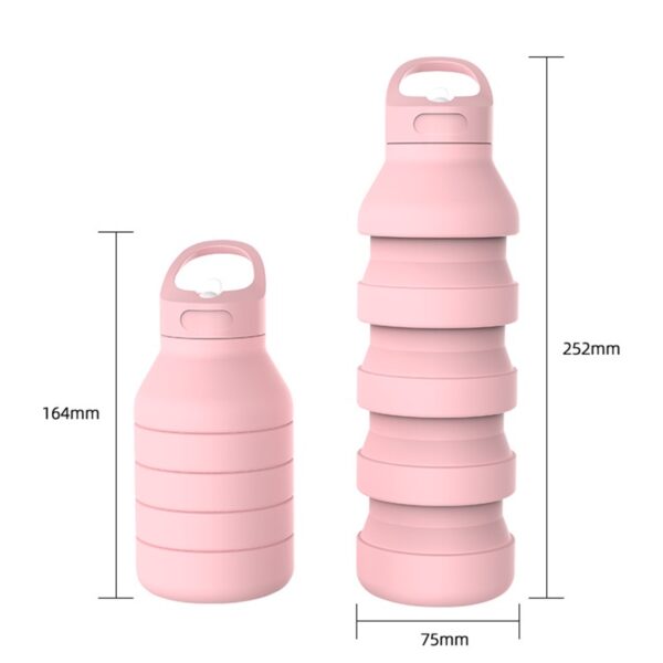 Portable Retractable Sports & Fitness Bottle 20OZ