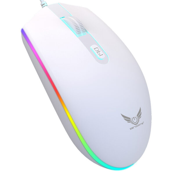 USB Colorful Lighting Wired Mouse