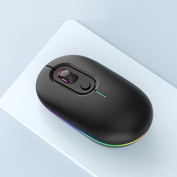 Rechargeable Silent Dual Mode Wireless Mouse