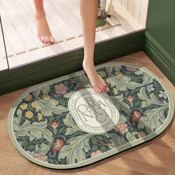 Modern Minimalist Tech Fabric Door Mat