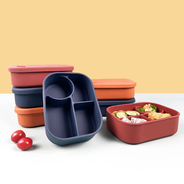 Food-Grade Silicone Lunch Box