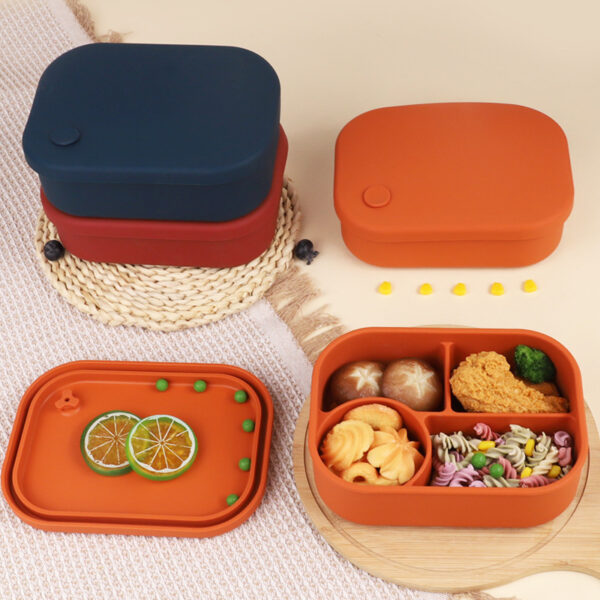 Food-Grade Silicone Lunch Box