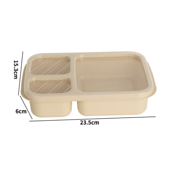 Leak-Resistant Wheat Straw Lunch Box - Image 2