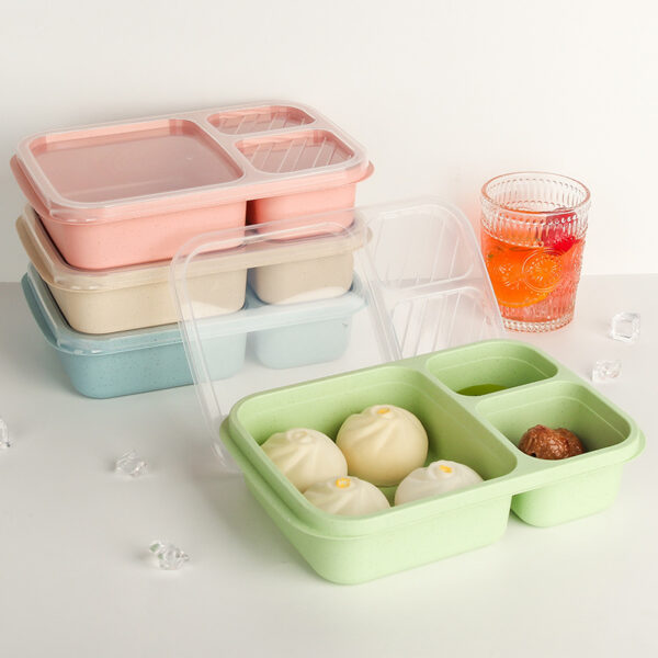 Leak-Resistant Wheat Straw Lunch Box - Image 4