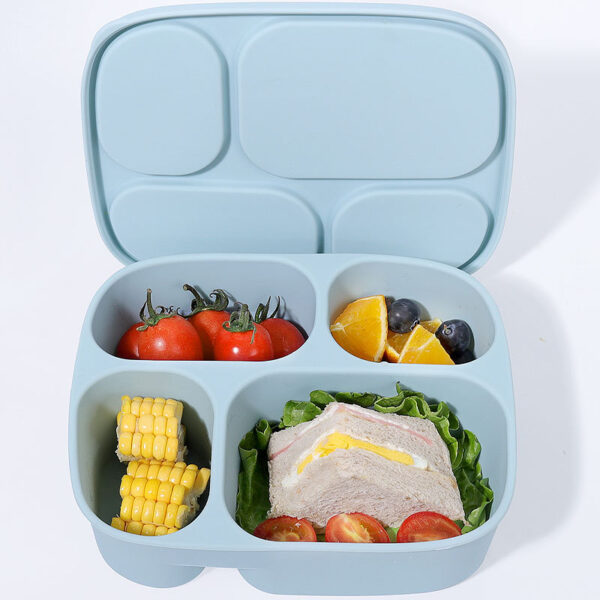 Custom Food-Grade Silicone Lunch Box