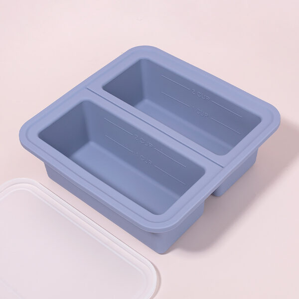 Colorful Food-Grade Silicone Lunch Box