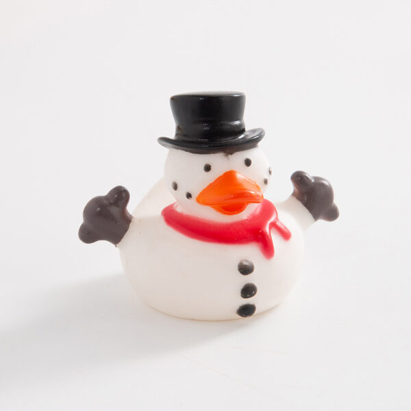 PVC Snowman Duckling Shaped Bath Toys