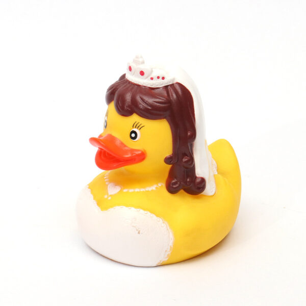 PVC Bride Duck Shaped Bath Toys