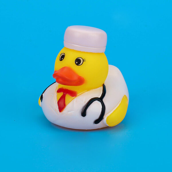 PVC Doctor Duck Shaped Bath Toys