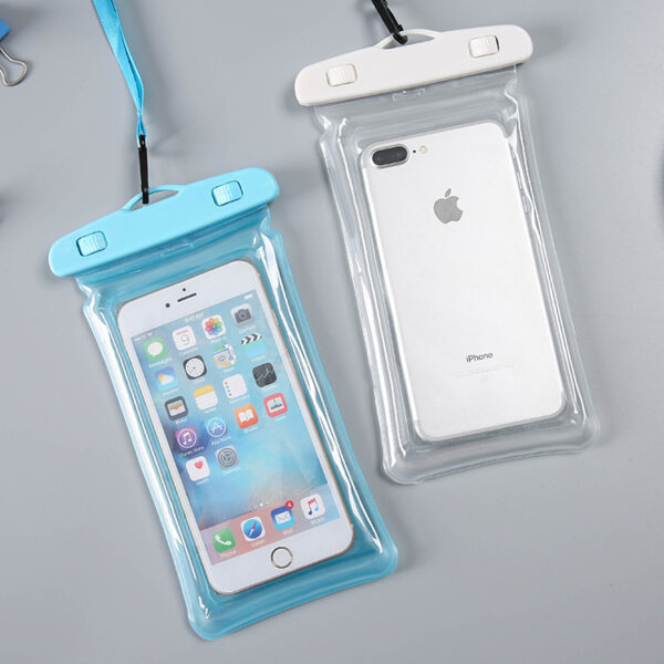 Clear Cell Phone Pouch with Lanyard