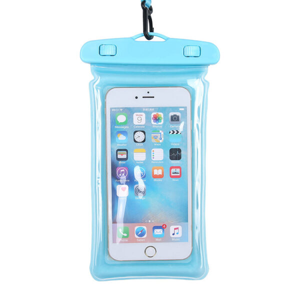 Clear Cell Phone Pouch with Lanyard