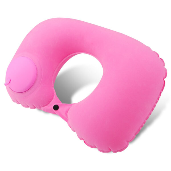 Portable Inflatable U-shaped Pillow