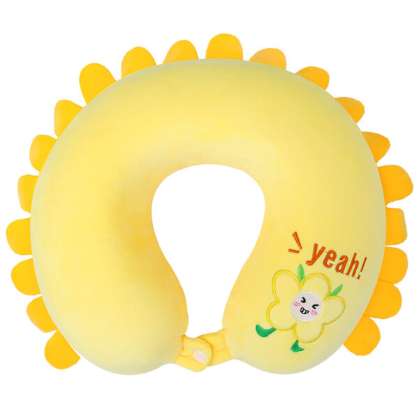 Portable U-Shaped Memory Foam Neck Pillow