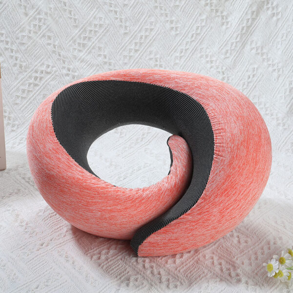 Adjustable Memory Foam Travel Pillow with Storage Pouch