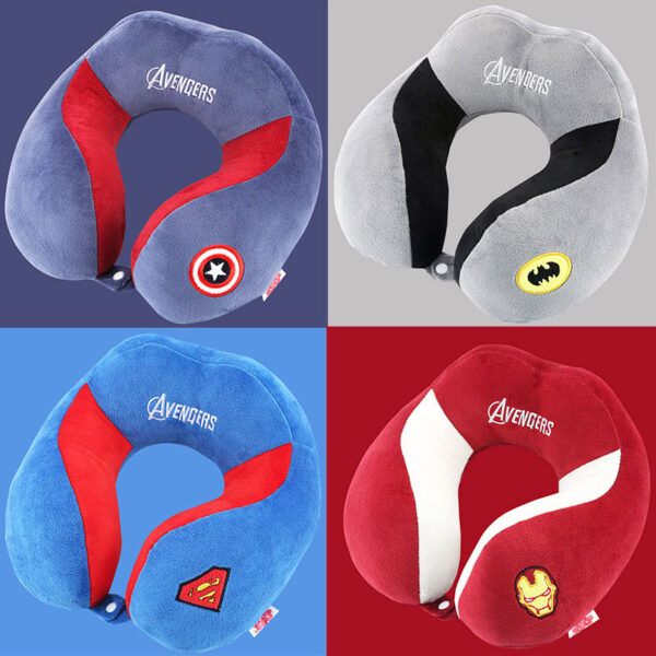 Two-tone U-Shape Neck Pillow for Travel