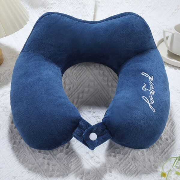 Multi-coloured U-Shape Neck Pillow for Travel