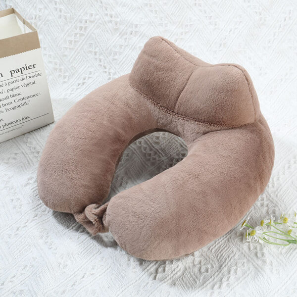 Multi-coloured U-Shape Neck Pillow for Travel