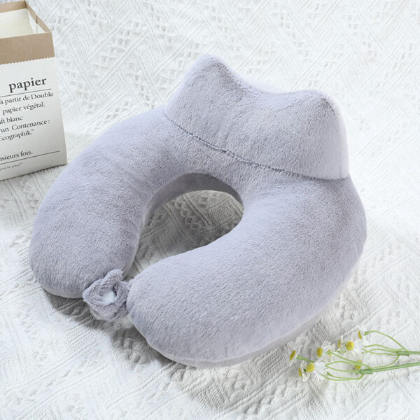 Multi-coloured U-Shape Neck Pillow for Travel