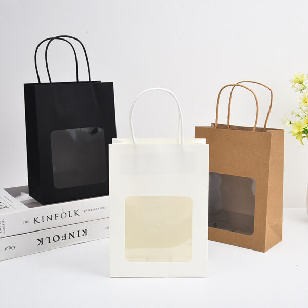 Gift Open Window Paper Bags