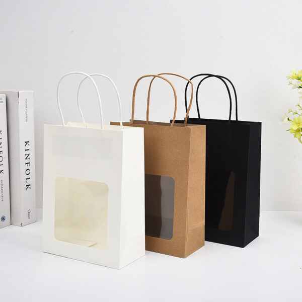 Gift Open Window Paper Bags - Image 5