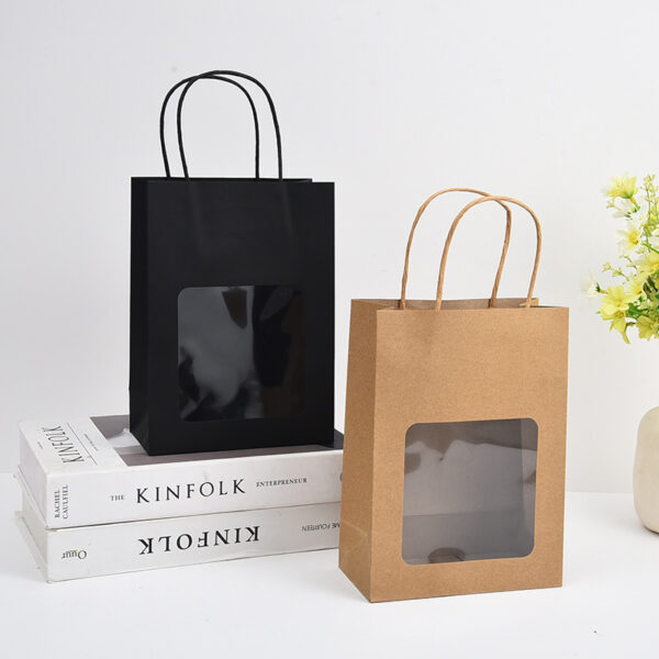 Gift Open Window Paper Bags - Image 4