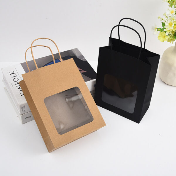 Gift Open Window Paper Bags - Image 3