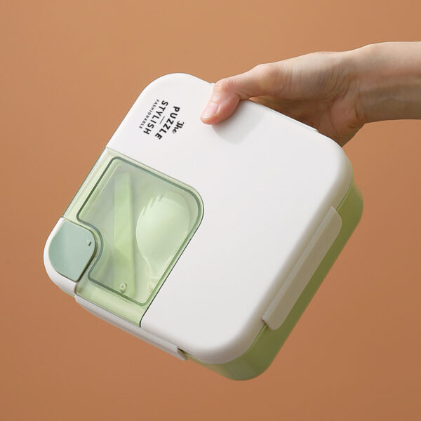 Single Microwaveable Square Lunch Box