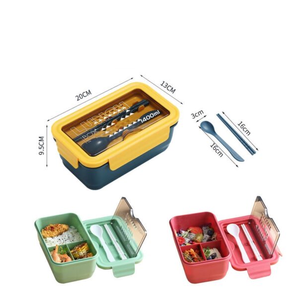 Microwaveable Plastic Lunch Box