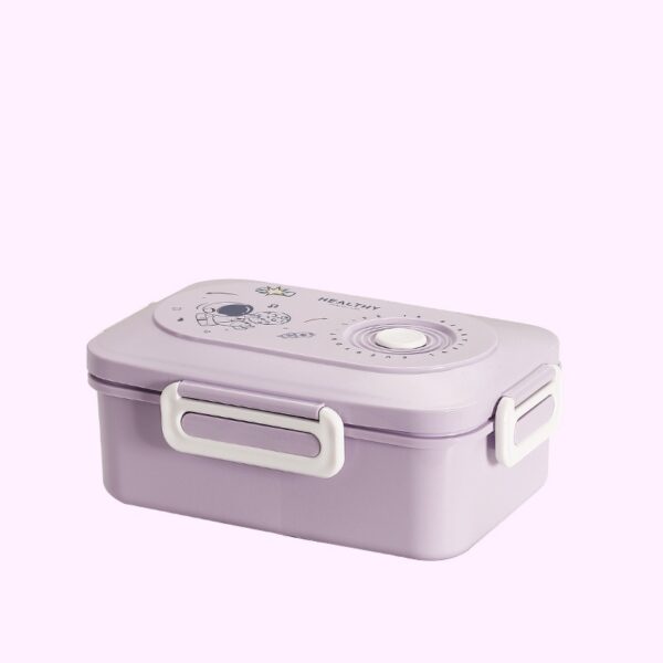 Microwaveable Plastic Cartoon Lunch Box