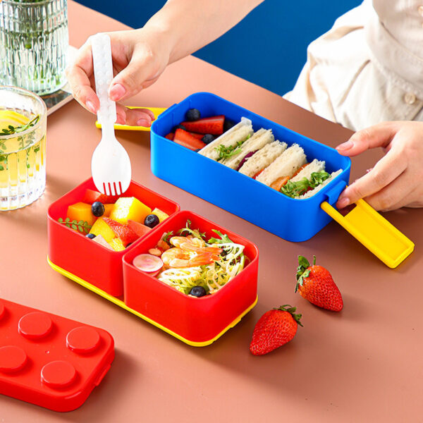 Creative Doyble Layer Microwaveable Lunch Box