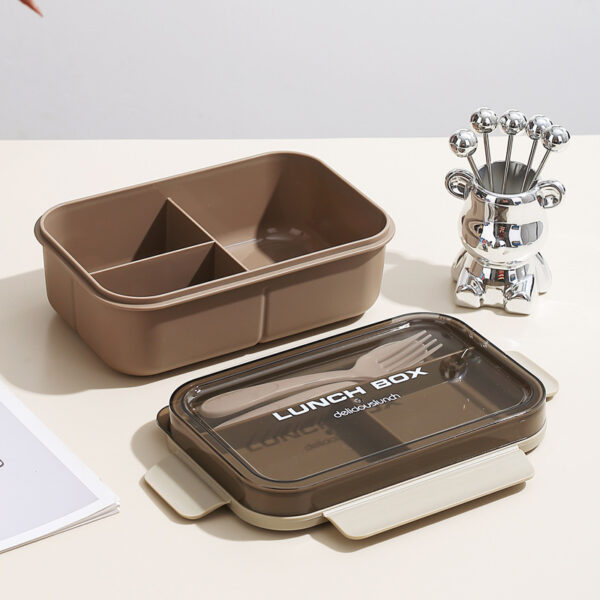 Compartments Microwaveable Lunch Box