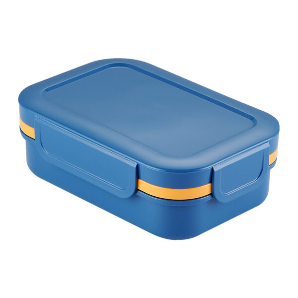 Simple Three Compartemnts Plastic Microwaveable Lunch Box