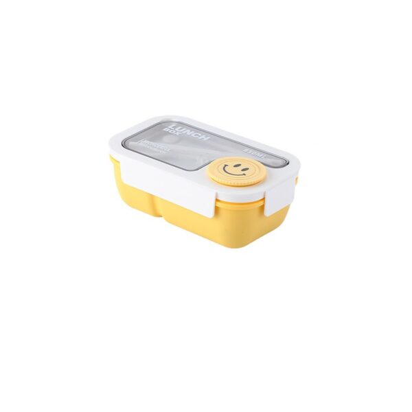 Simple Smiling Pattern Micorwaveable Lunch Box