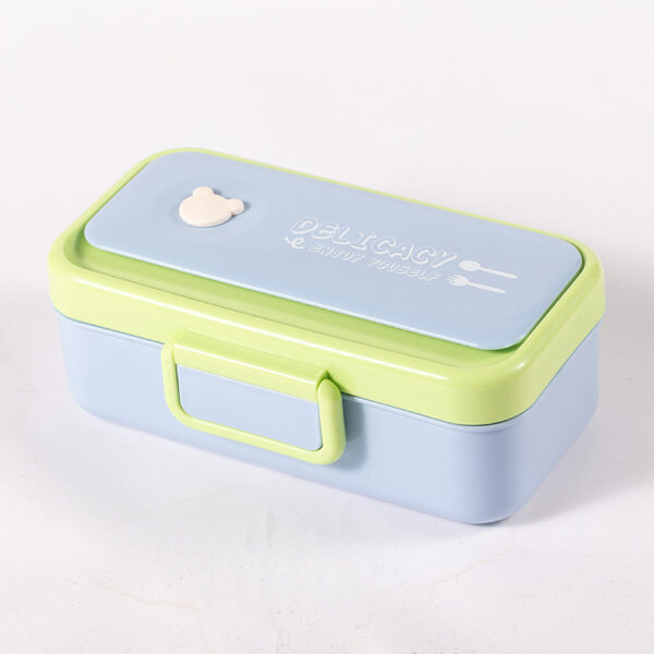 Customized Double Layer Micorwaveable Lunch Box with LOGO