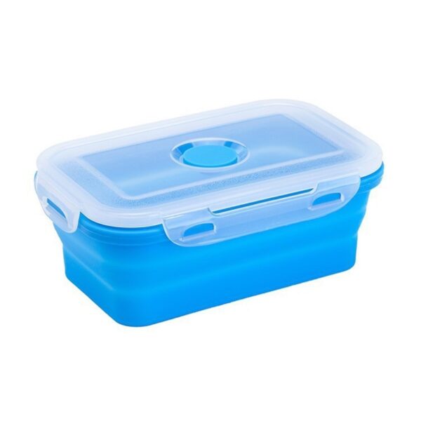 Foldable Square Silicone Lunch Box