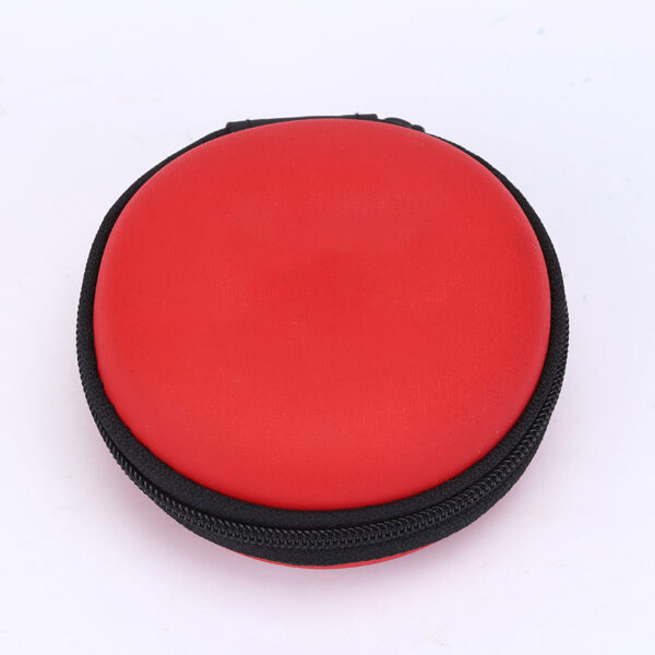 Compact Macaron Coin And Earphone Storage Case - Image 2