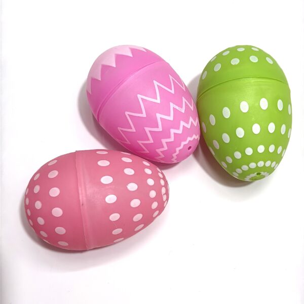 Patterned Thick Material Easter Egg