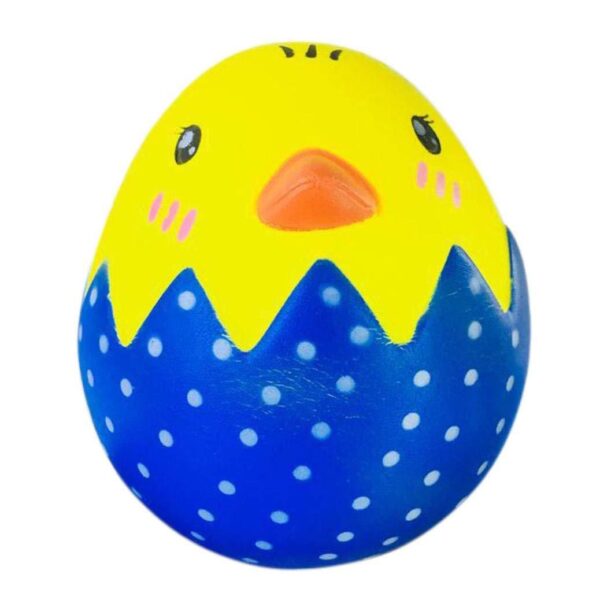 Round Easter Egg Chick Stress Reliever